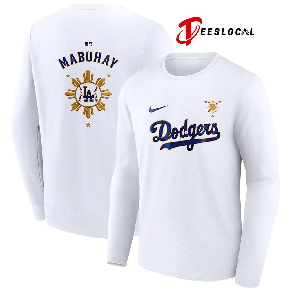 Los Angeles Dodgers Filipino heritage night Mabuhay logo shirt Unisex