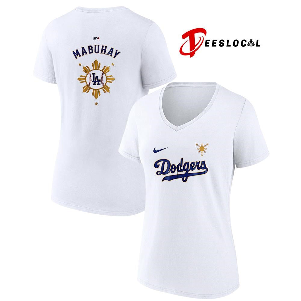 Los Angeles Dodgers Filipino heritage night Mabuhay logo shirt Unisex