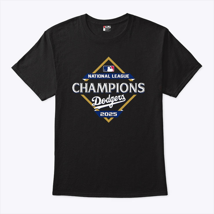 Los Angeles Dodgers National League Champions 2025 Shirt Unisex
