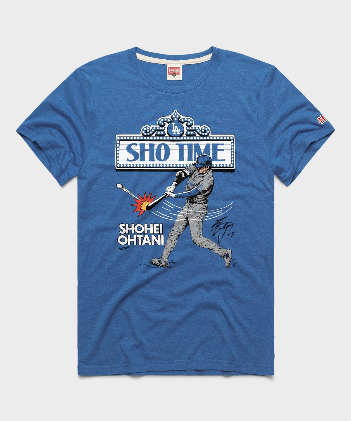 Los Angeles Dodgers Shohei Ohtani Sho Time Signature Unisex