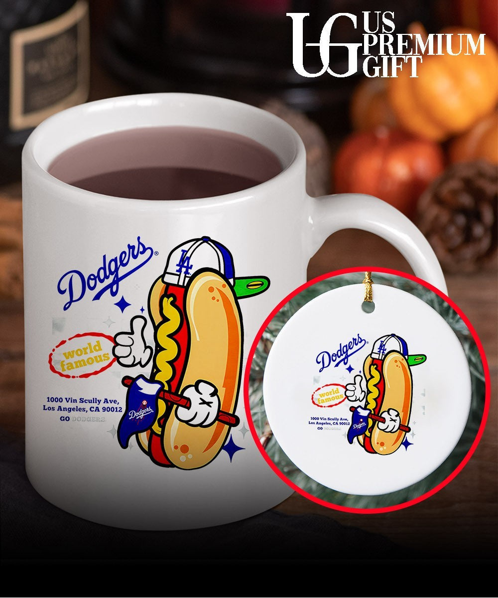 Los Angeles Dodgers World Famos Hot Dog Ballpark shirt Unisex