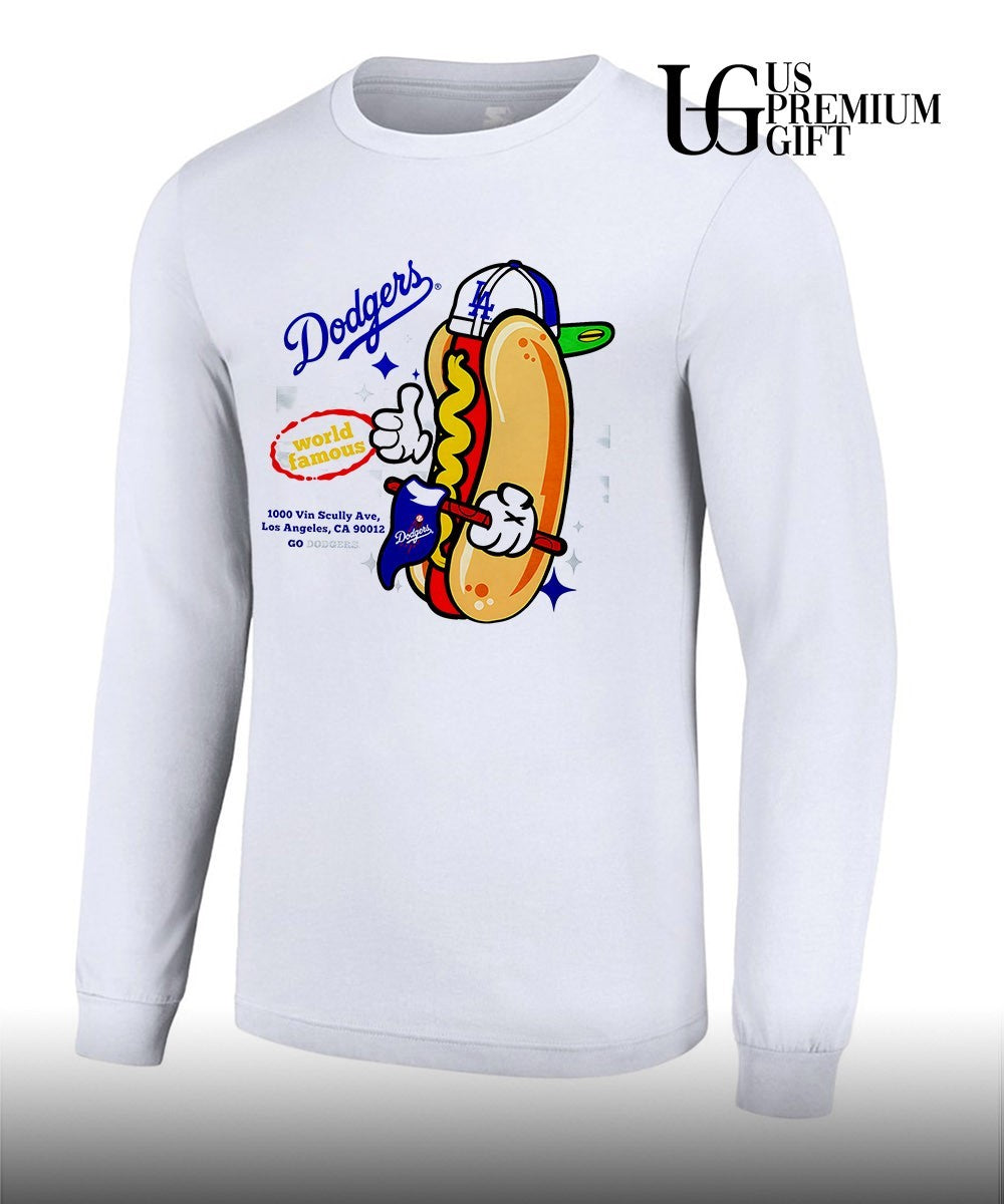 Los Angeles Dodgers World Famos Hot Dog Ballpark shirt Unisex