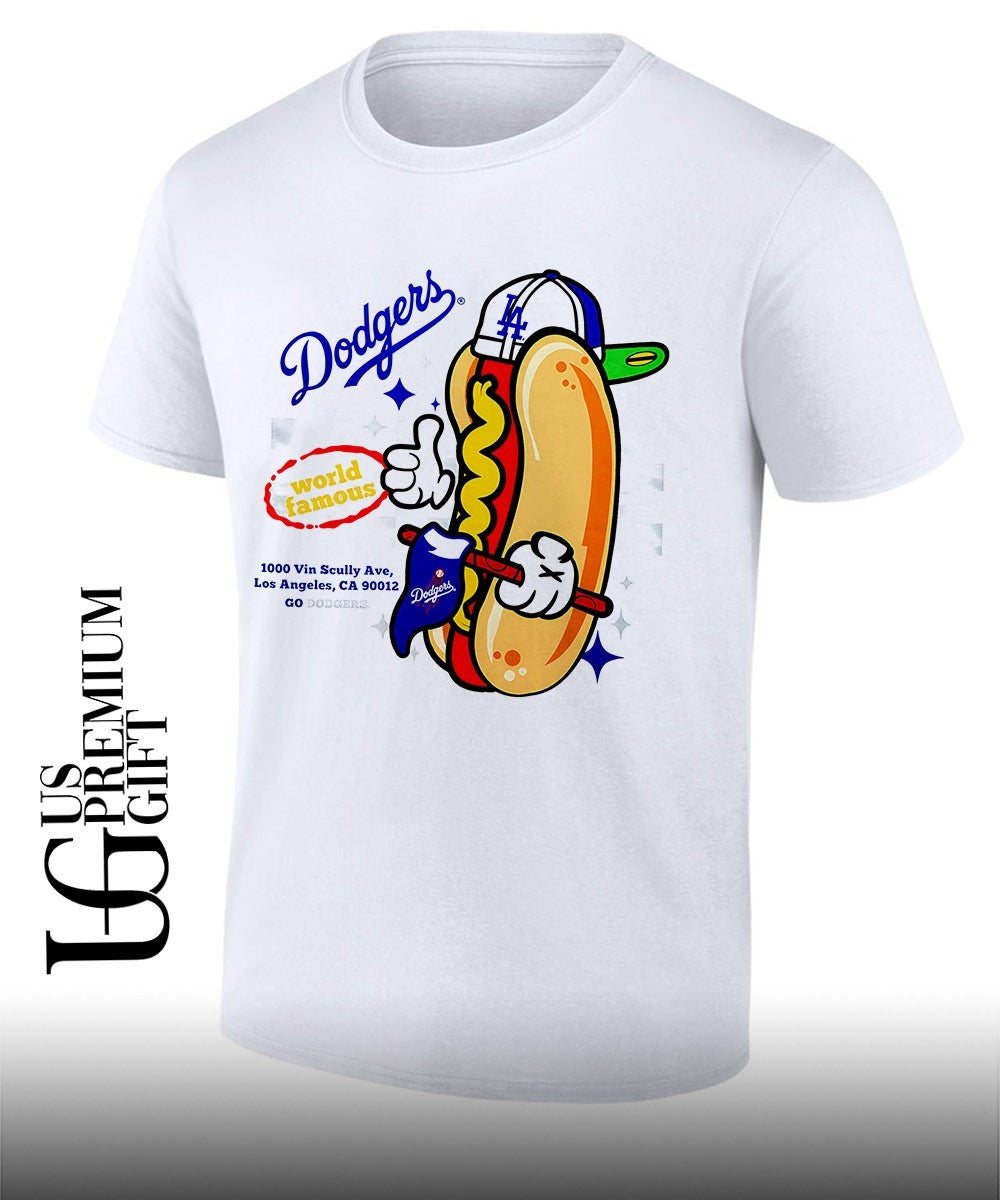 Los Angeles Dodgers World Famos Hot Dog Ballpark shirt Unisex