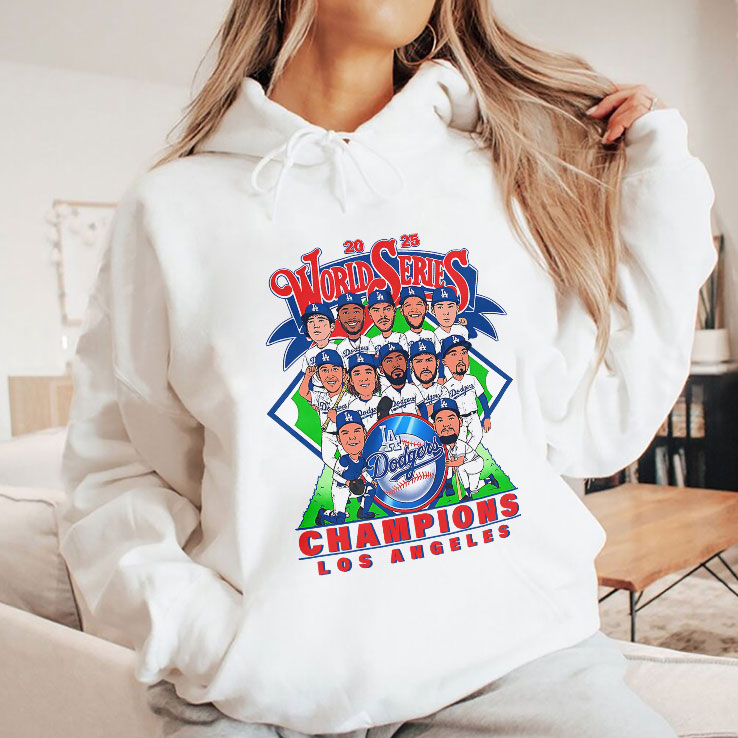 Los Angeles Dodgers World Series Champions 2025 T Shirt Unisex