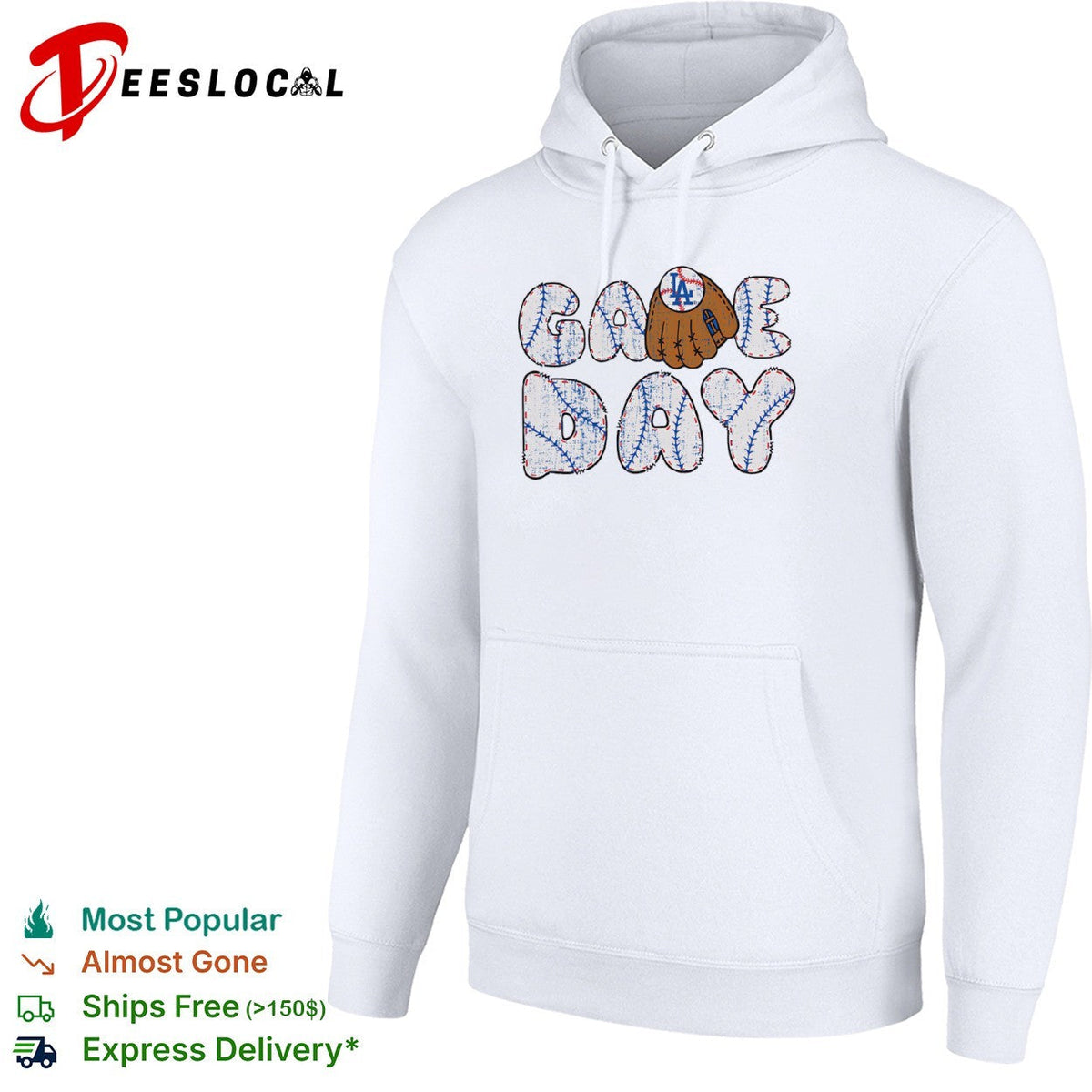 Los Angeles Dodgers game day baseball shirt Unisex