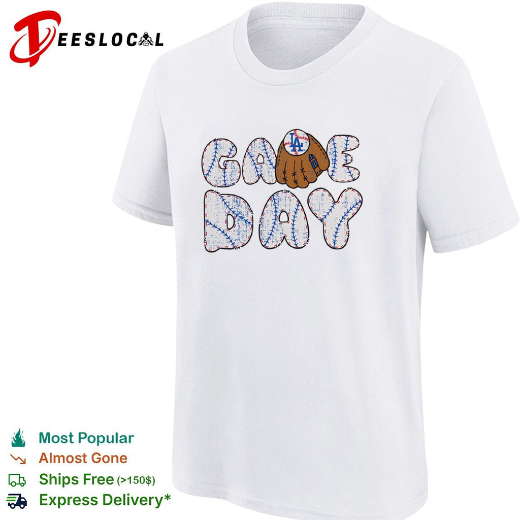 Los Angeles Dodgers game day baseball shirt Unisex