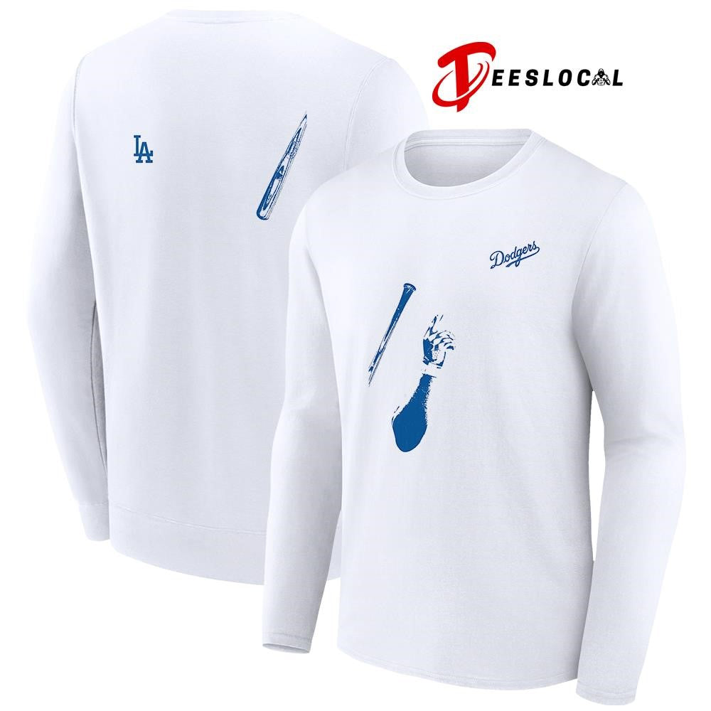 Los Angeles Dodgers hand sign baseball graphic shirt Unisex
