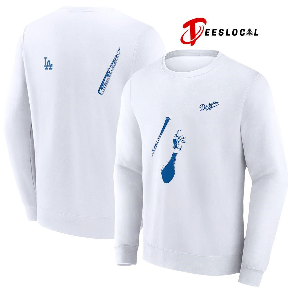 Los Angeles Dodgers hand sign baseball graphic shirt Unisex
