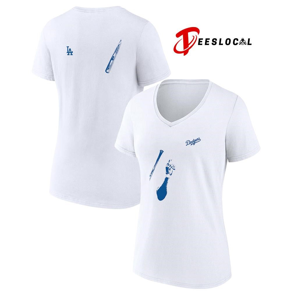 Los Angeles Dodgers hand sign baseball graphic shirt Unisex