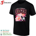 Los Angeles Dodgers swinging batter Major League Baseball since 1958 shirt Unisex