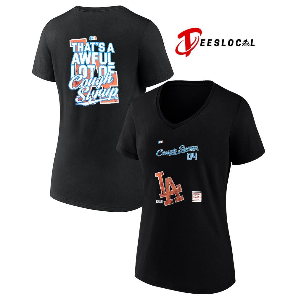 Los Angeles Dodgers that’s a awful lot cough syrup 04 shirt Unisex