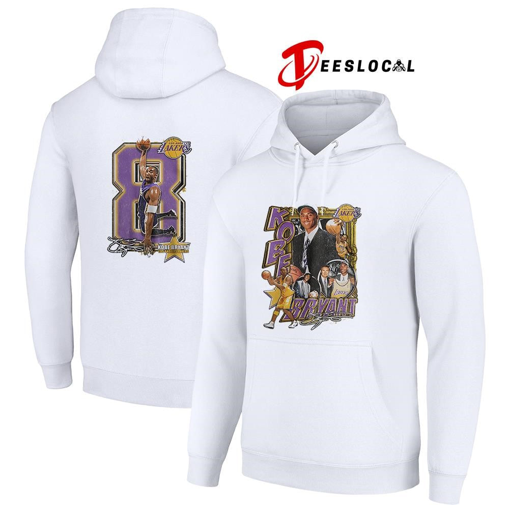 Los Angeles Lakers Kobe Bryant 8 signature pose shirt Unisex