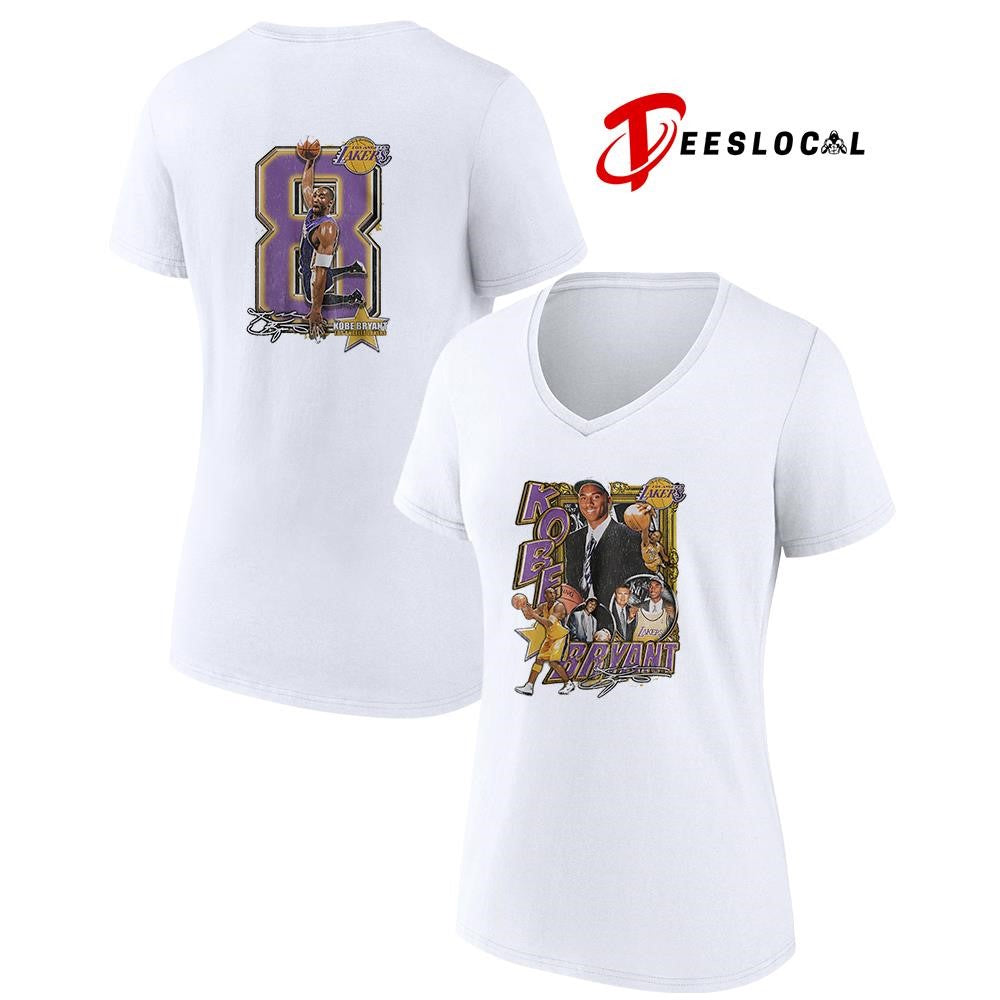Los Angeles Lakers Kobe Bryant 8 signature pose shirt Unisex
