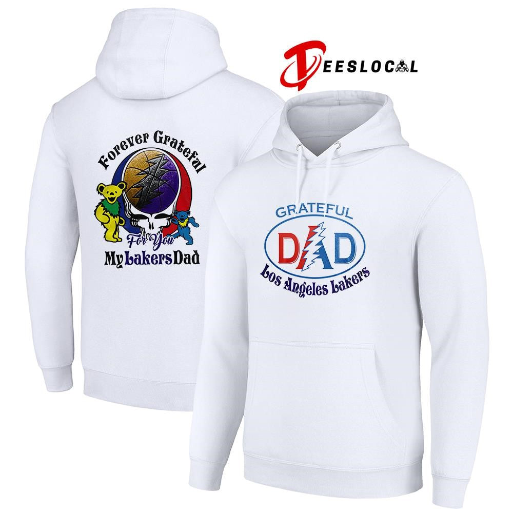 Los Angeles Lakers x Grateful Dead Father Day forever Grateful logo shirt Unisex