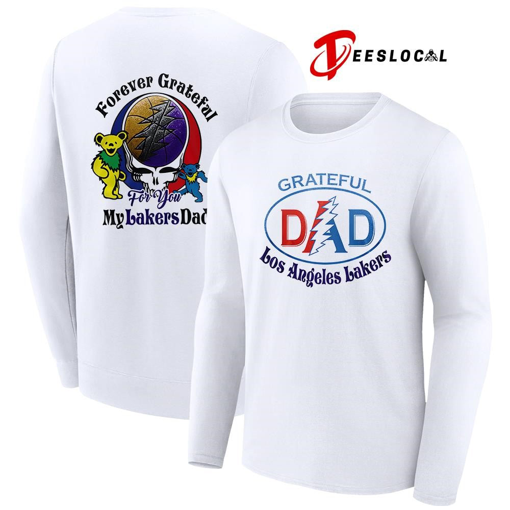Los Angeles Lakers x Grateful Dead Father Day forever Grateful logo shirt Unisex