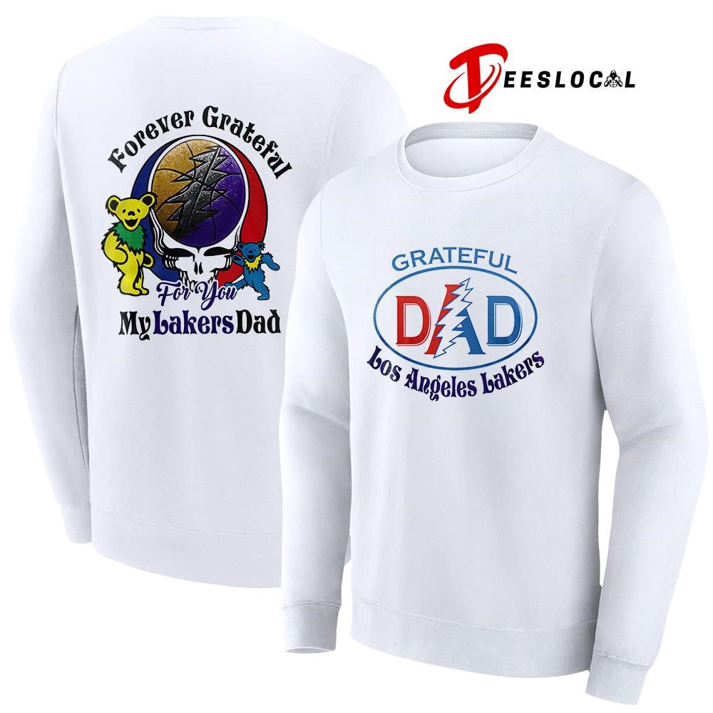 Los Angeles Lakers x Grateful Dead Father Day forever Grateful logo shirt Unisex