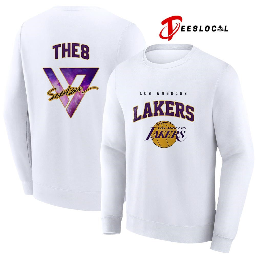Los Angeles Lakers x Seventeen The 8 world tour shirt Unisex