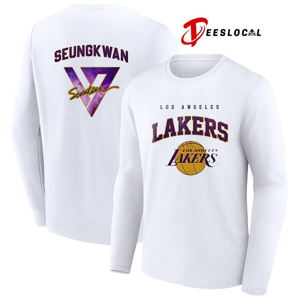 Los Angeles Lakers x Seventeen world tour Seungkwan shirt Unisex