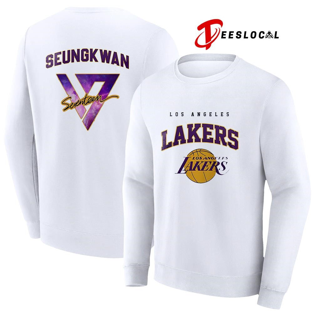 Los Angeles Lakers x Seventeen world tour Seungkwan shirt Unisex
