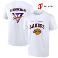 Los Angeles Lakers x Seventeen world tour Seungkwan shirt Unisex