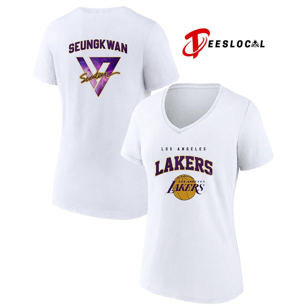 Los Angeles Lakers x Seventeen world tour Seungkwan shirt Unisex