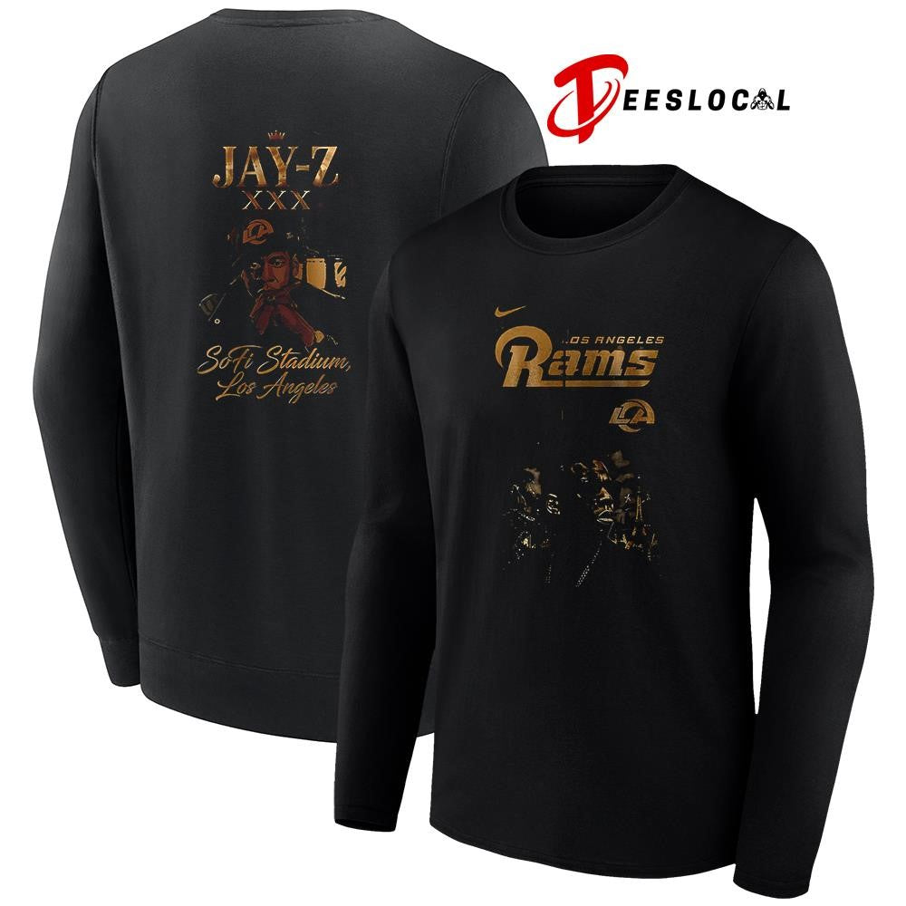 Los Angeles Ram x JAY Z XXX Sofi stadium graphic shirt Unisex
