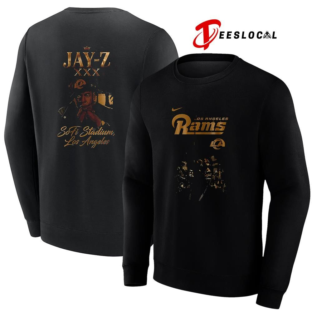 Los Angeles Ram x JAY Z XXX Sofi stadium graphic shirt Unisex