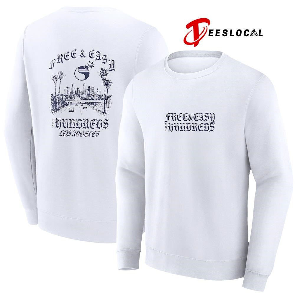 Los Angeles The Hundreds free and easy freeway graphic shirt Unisex