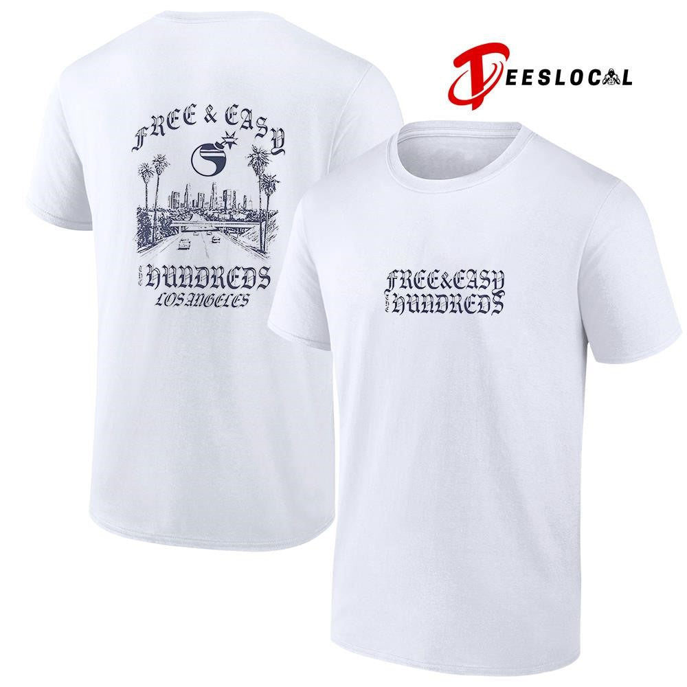 Los Angeles The Hundreds free and easy freeway graphic shirt Unisex