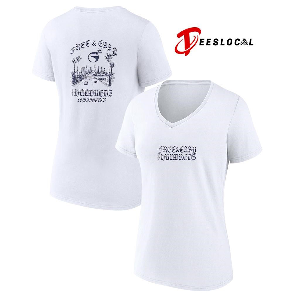 Los Angeles The Hundreds free and easy freeway graphic shirt Unisex