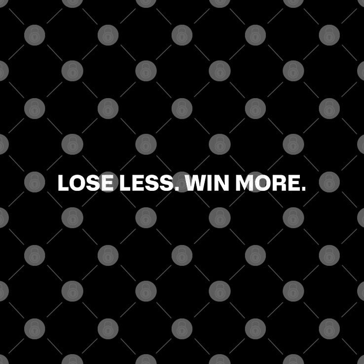 Lose Less Win More Fogo T Shirt Unisex