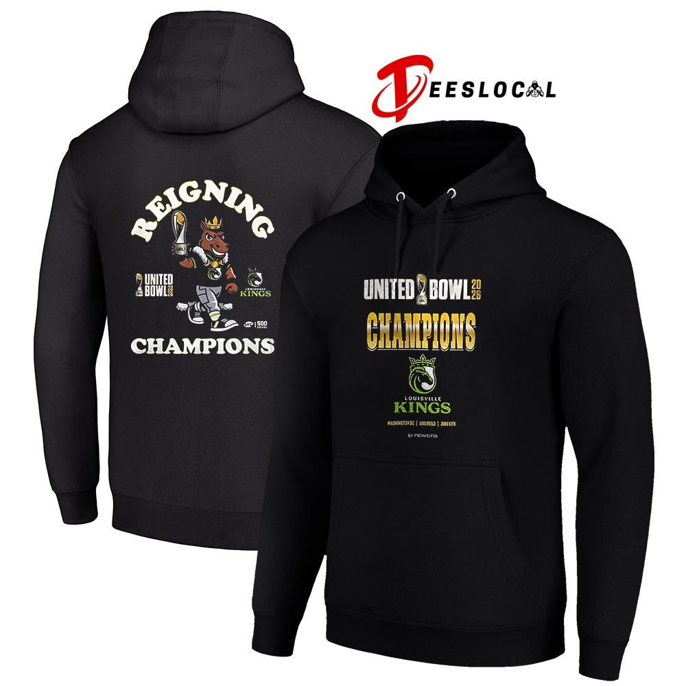 Louisville Kings UFL Champions United Bowl mascot shirt Unisex