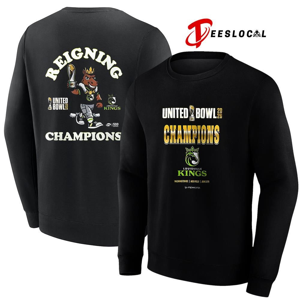 Louisville Kings UFL Champions United Bowl mascot shirt Unisex
