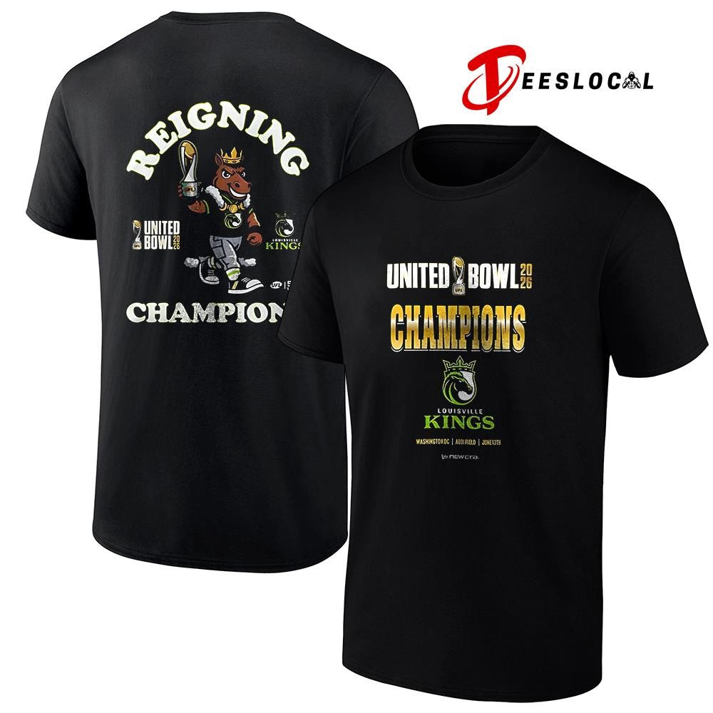 Louisville Kings UFL Champions United Bowl mascot shirt Unisex