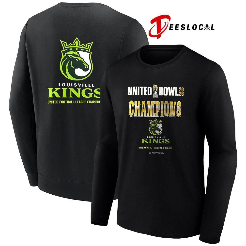Louisville Kings UFL Champions logo shirt Unisex
