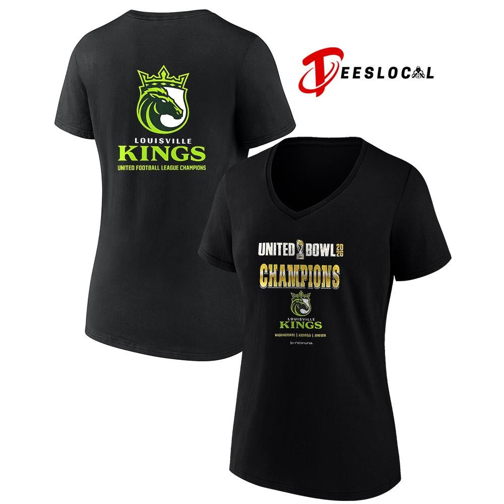 Louisville Kings UFL Champions logo shirt Unisex