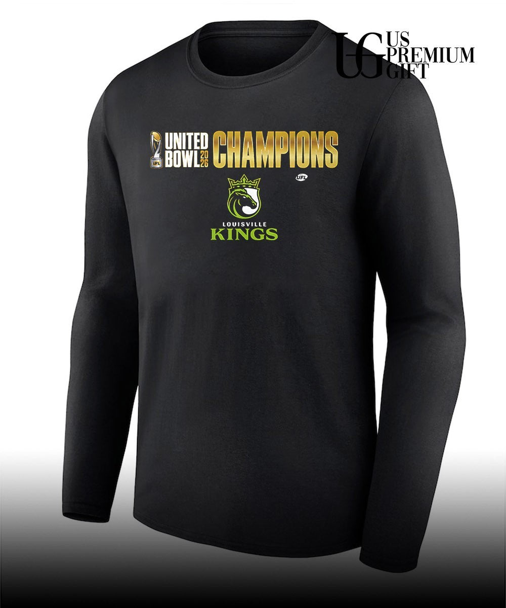 Louisville Kings UFL United Bowl 2026 Champions shirt Unisex