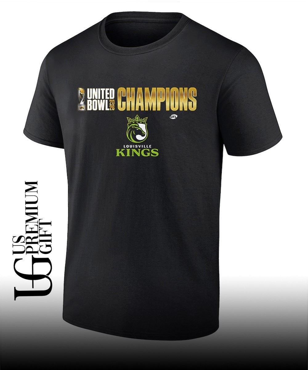 Louisville Kings UFL United Bowl 2026 Champions shirt Unisex