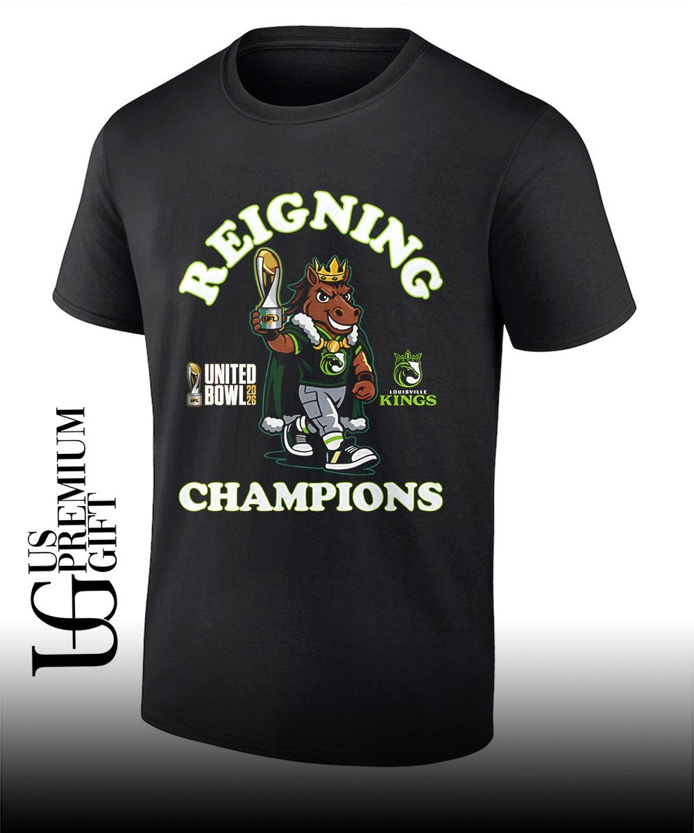 Louisville Kings UFL United Bowl 2026 mascot shirt Unisex