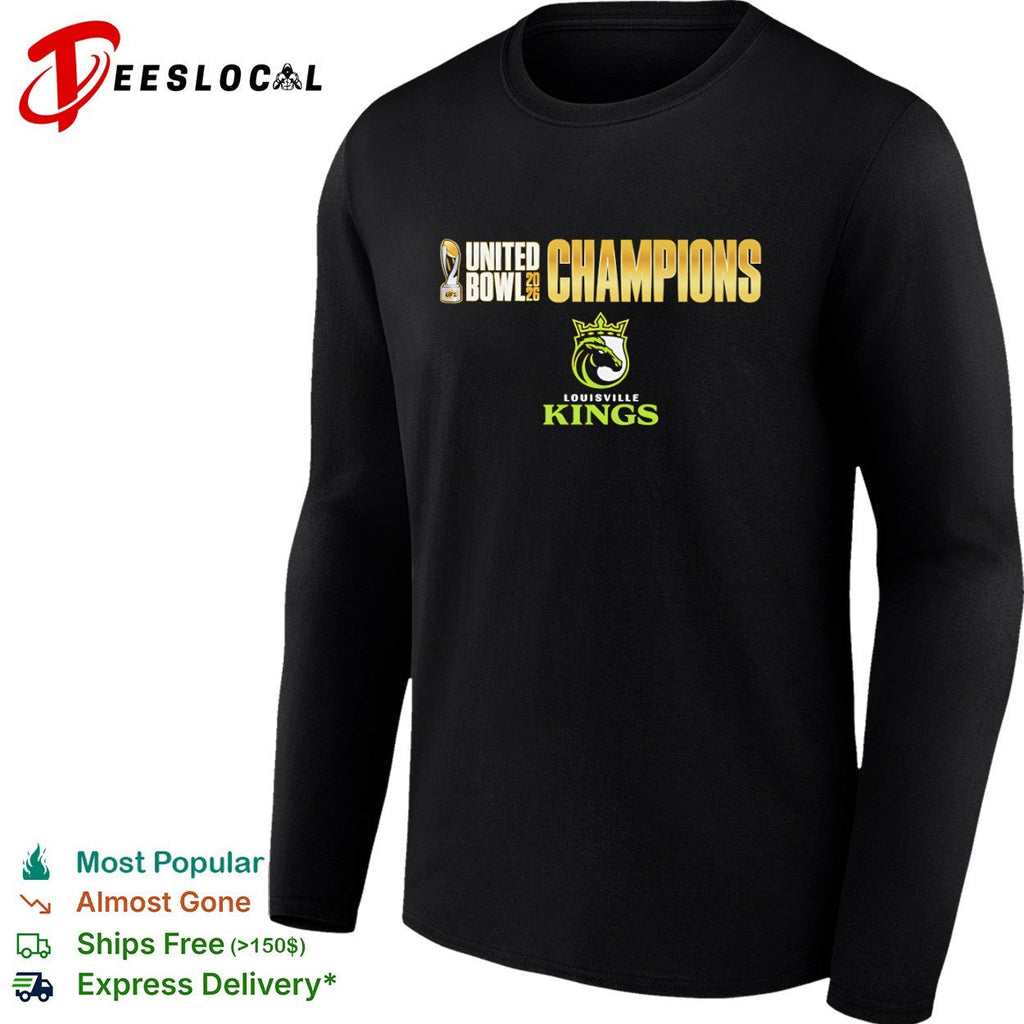 Louisville Kings United Bowl 2026 Champions UFL shirt Unisex