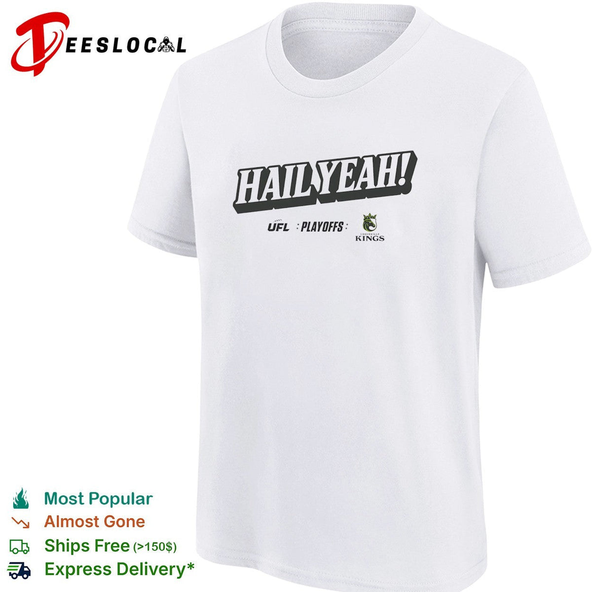 Louisville Kings hail yeah UFL playoffs shirt Unisex