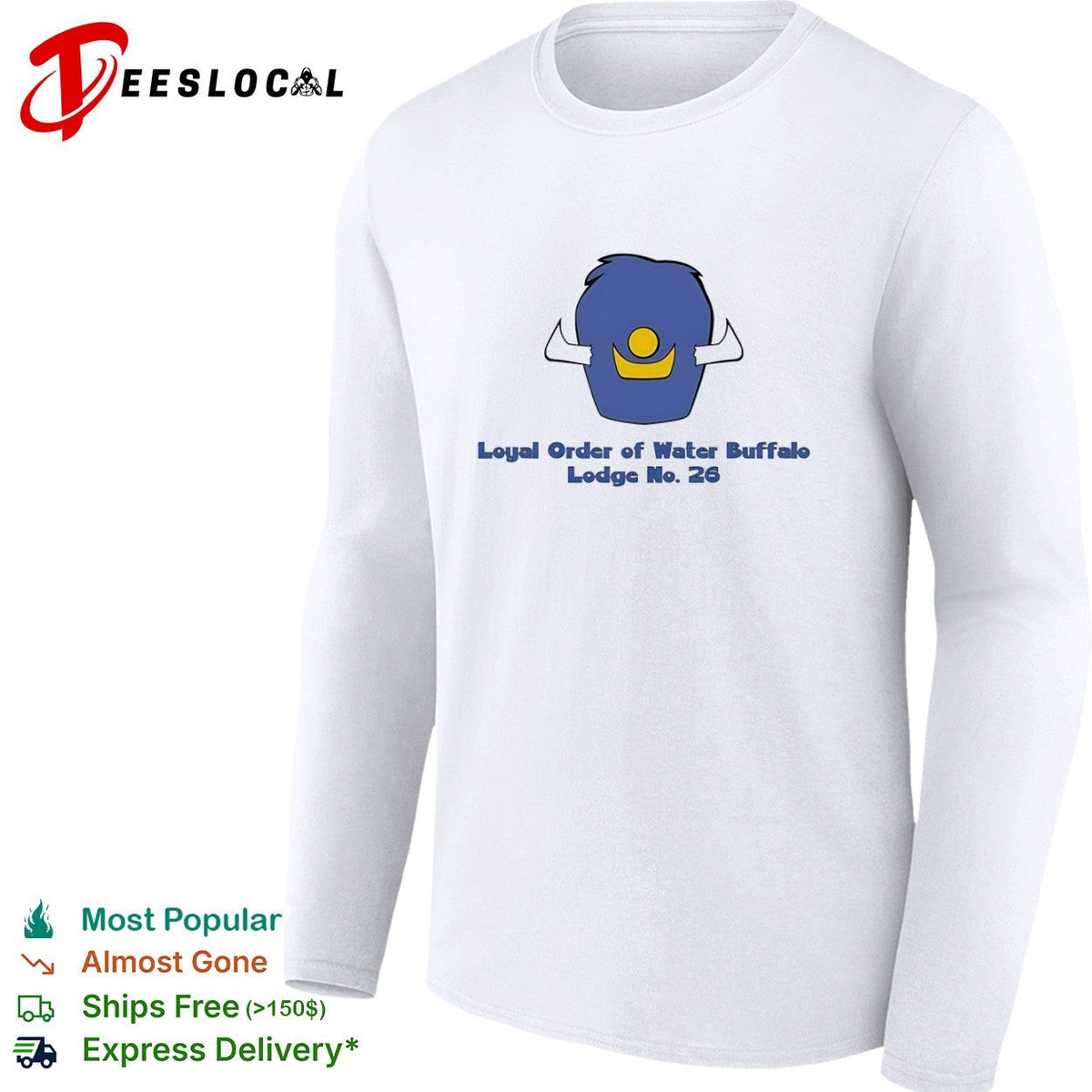 Loyal Order of Water Buffalo Lodge No 26 The Flintstones Cartoon TV Series shirt Unisex
