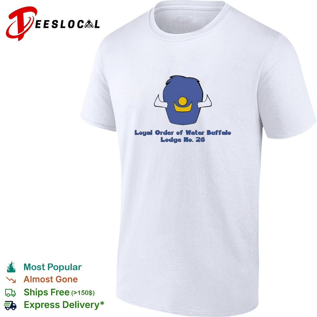 Loyal Order of Water Buffalo Lodge No 26 The Flintstones Cartoon TV Series shirt Unisex