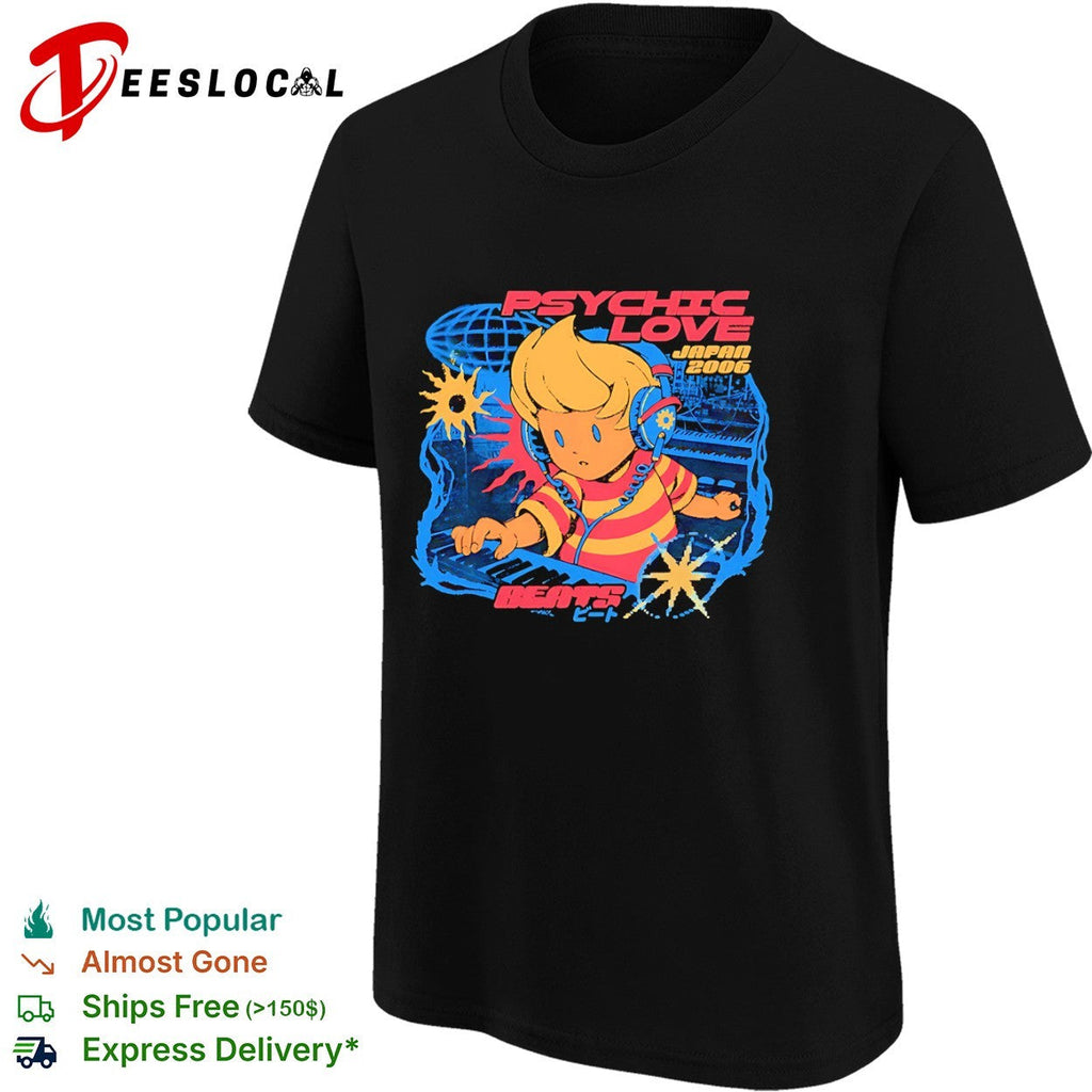 Lucas from Mother 3 Psychic Love Beats shirt Unisex