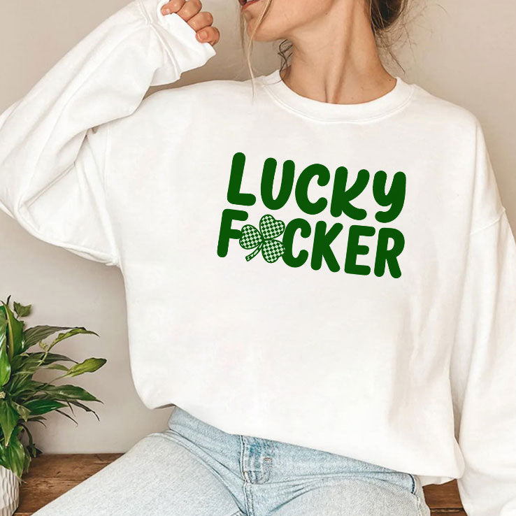 Lucky Fucker Matching St Patrick’s Day Shirt Unisex