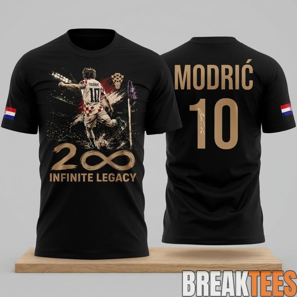 Luka Modric 200 Games Infinite Legacy 2026 World Cup Shirt Unisex