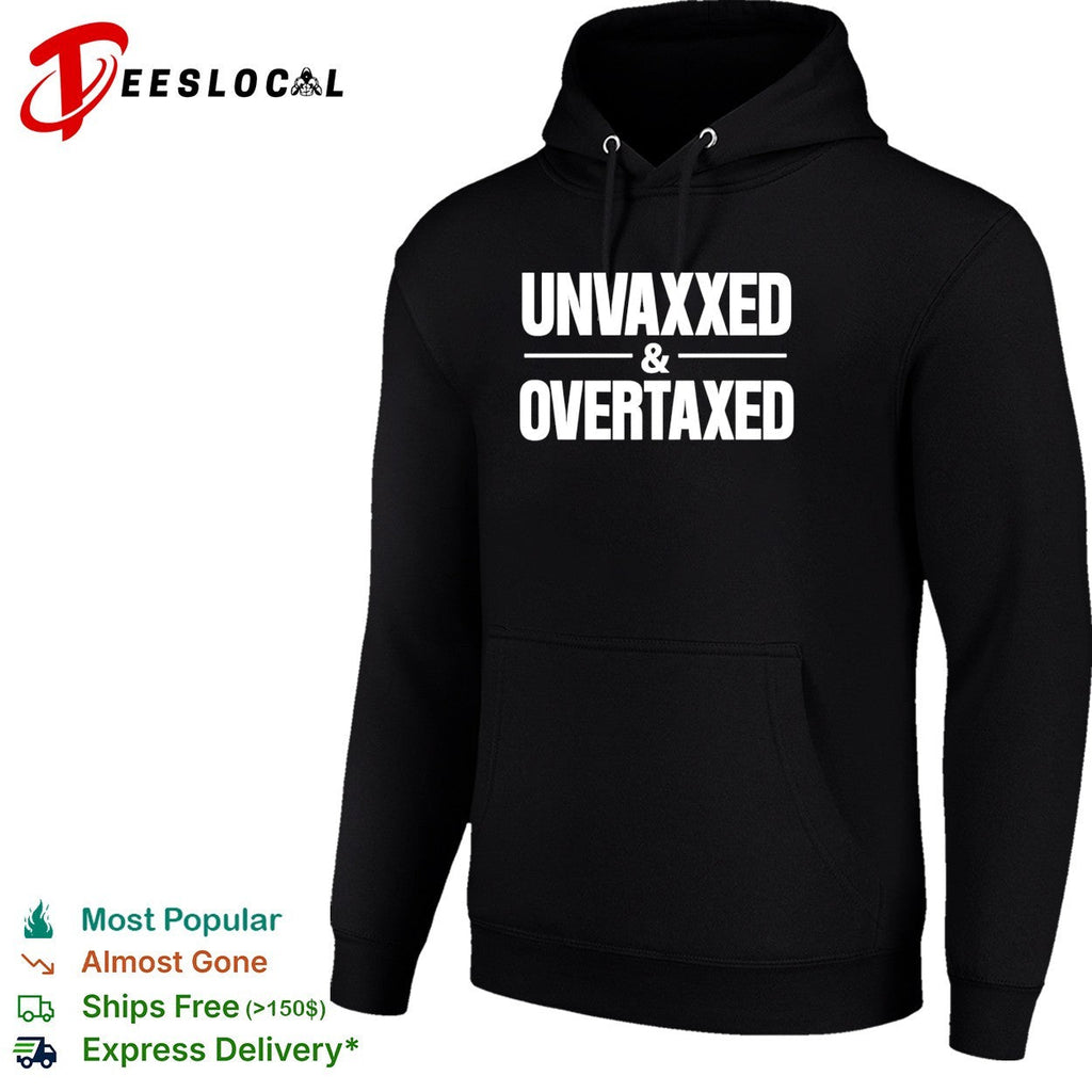 Luke Rudkowski Unvaxxed and Overtaxed shirt Unisex
