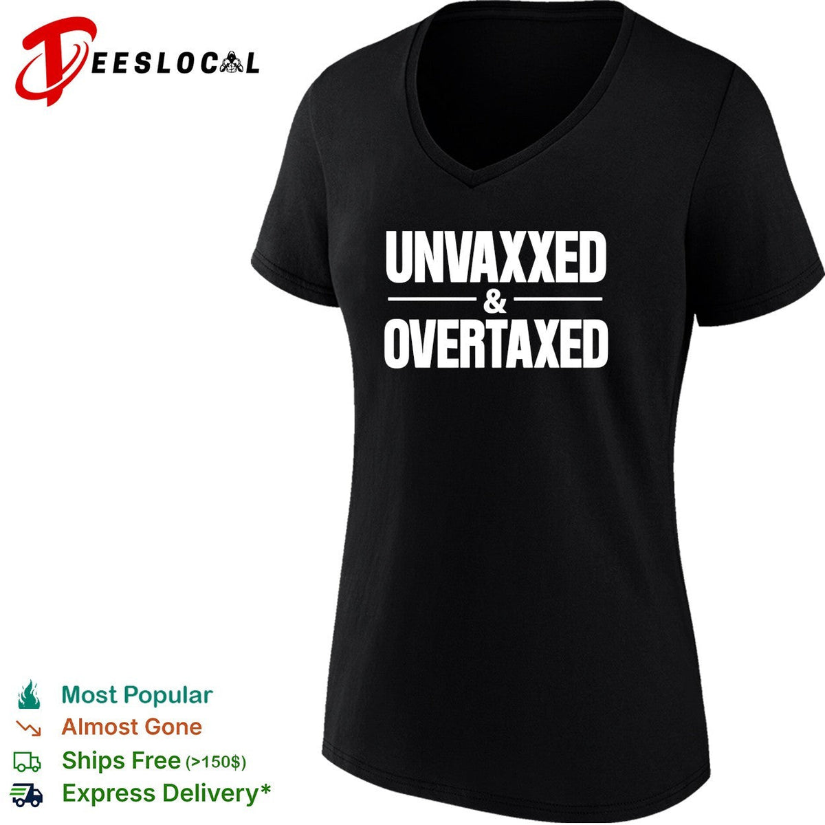 Luke Rudkowski Unvaxxed and Overtaxed shirt Unisex