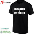 Luke Rudkowski Unvaxxed and Overtaxed shirt Unisex