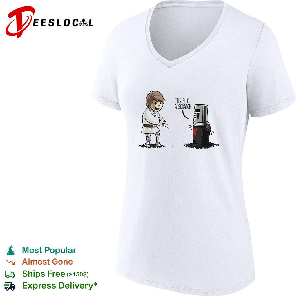 Luke Skywalker tis but a scratch shirt Unisex